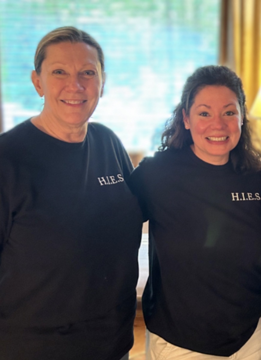 HIES team members ready for sale day